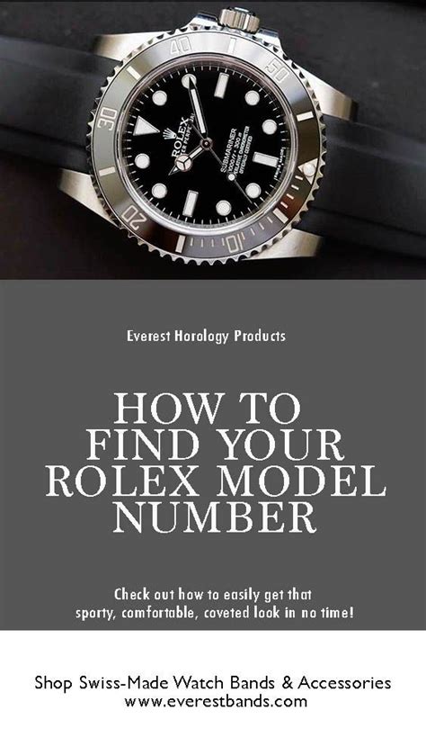 find rolex model number|rolex model number list.